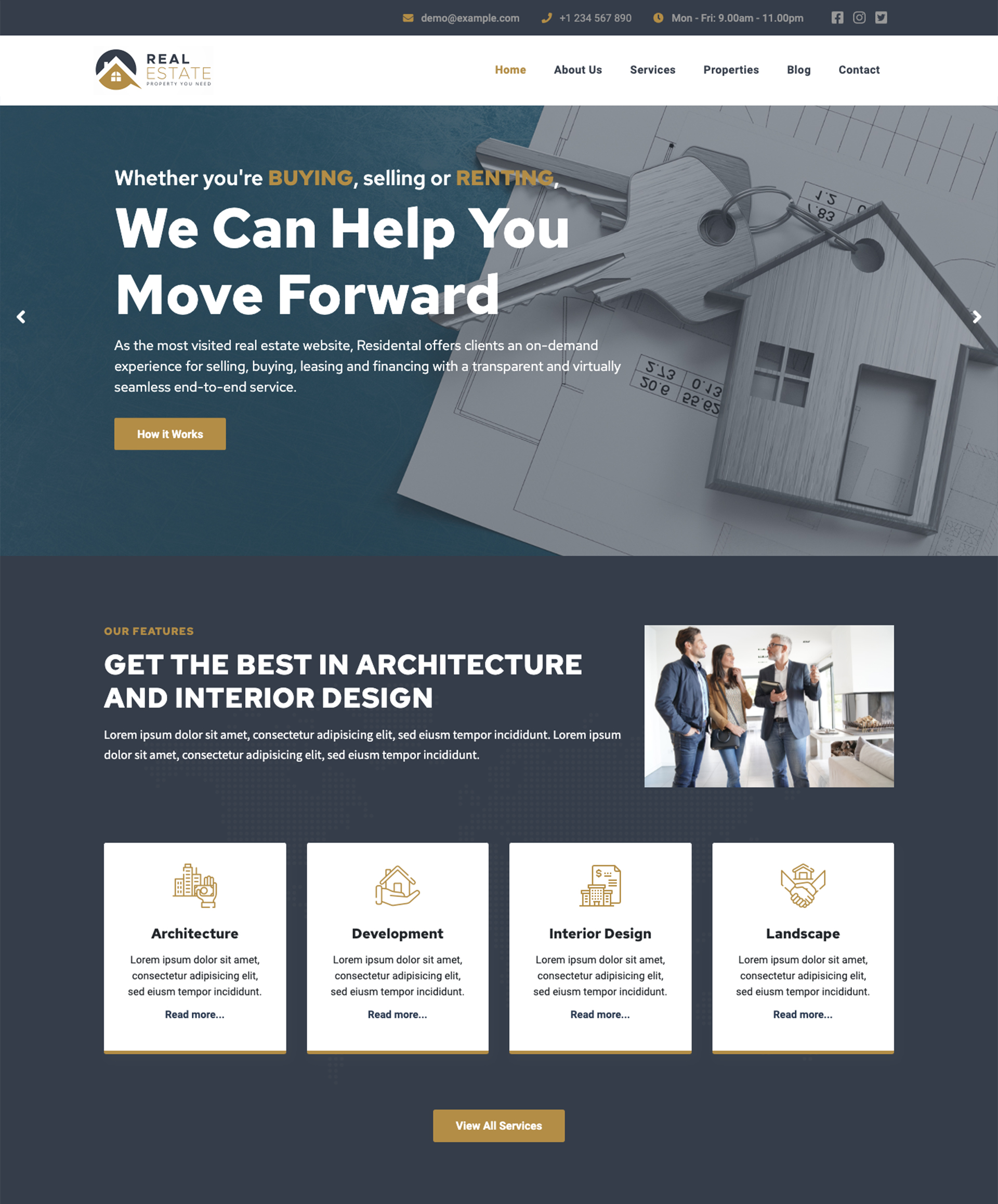 Template #19 Realestate theme